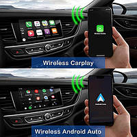 PL8 PRO 2-IN-1 Бездротовий Carplay IOS10 Android11 Auto Адаптер Автомобільний мультимедіа Відео