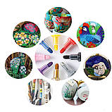 Набір акрилових маркерів STA для малювання на різних поверхнях 24 кольори 2 мм, фото 5