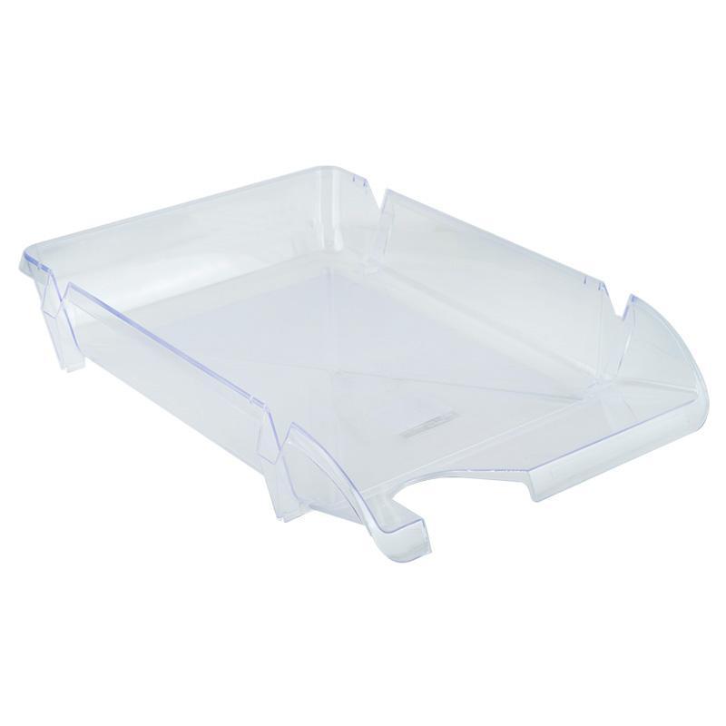 Лоток горизонтальний прозорий Axent Delta D4002, 13902, фото 1