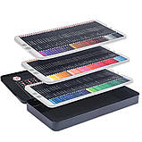 Набір кольорових олівців Kalour 120 з м`яким грифелем, фото 3