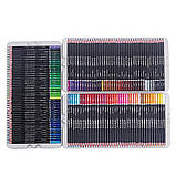 Набір кольорових олівців Kalour 120 з м`яким грифелем, фото 8