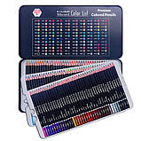 Набір кольорових олівців Kalour 120 з м`яким грифелем, фото 9