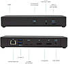 Док-станція I-TEC Thunderbolt 3/USB-C 2x4K/1x8K з блоком живлення 85 Вт. 2x DisplayPort 2X USB-C 1x GLAN, фото 5