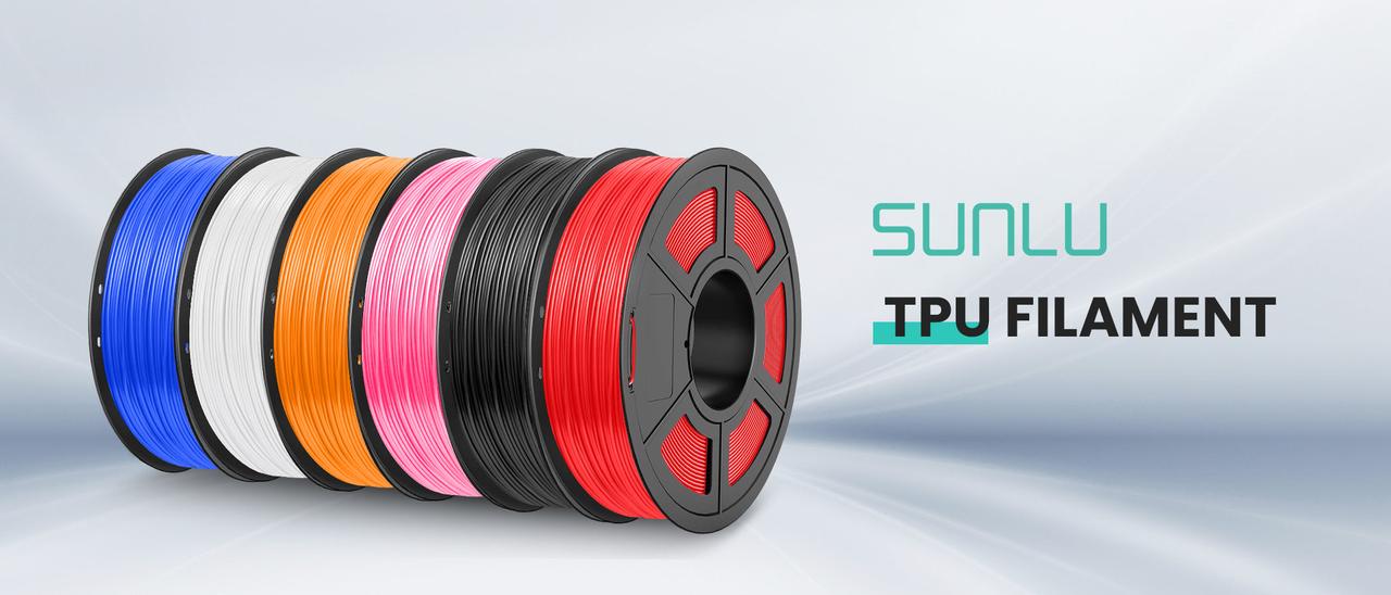 Пластик філамент для 3D-печати SUNLU TPU 0.5kg
