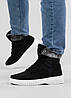 Жіночі дутики зимові з хутром високі чорні (ЛБ 5/2), фото 7