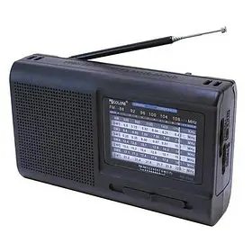 Радіоприймач акумуляторний Golon RX-3040 FM/AM/SW Black (7_01291)