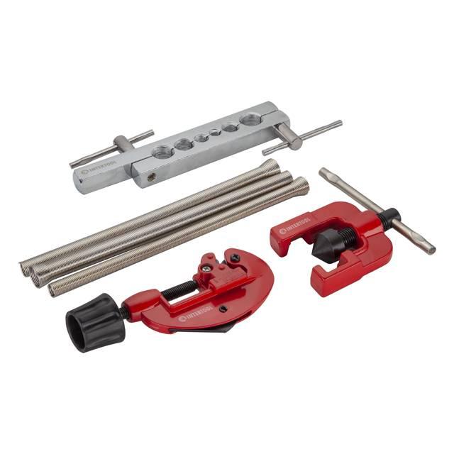 Набір для різання і розвальцьовування трубок 6 шт INTERTOOL NT-0026, фото 1