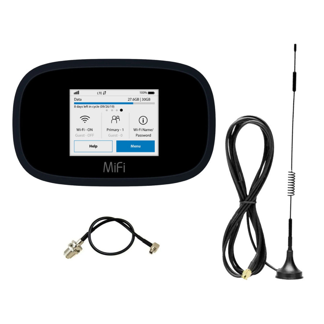 4G автокомплект роутер Novatel MiFi Inseego 8000 + автомобільна антена 9 Дб
