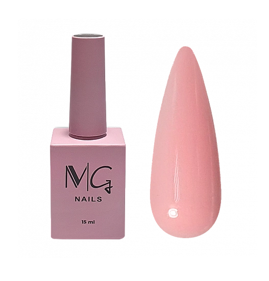 Основа камуфляжна для гель-лаку MG Nail Сover Base №42 Рожево-бежевий 15 мл