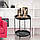 Стіл журнальний Modern Home 2 яруси 42 х 42 х 52 см (M50279-BL) Чорний, фото 3