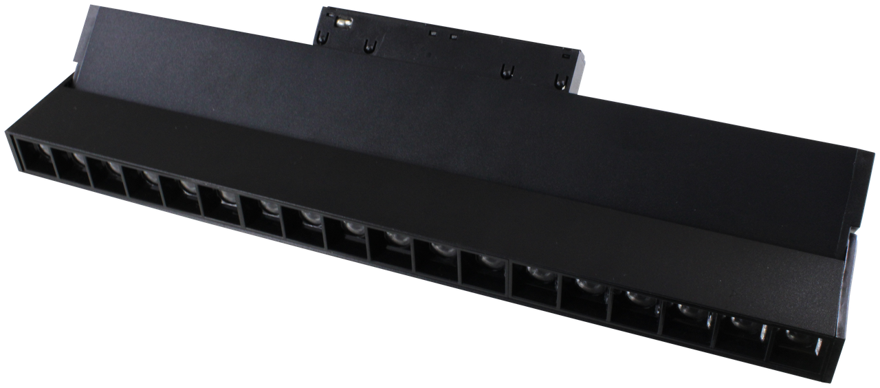 Магнітний трековий прожектор Lezard ZDGS-18T LED 18Вт 4200К чорний, фото 1