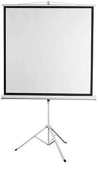 Екран на тринозі 2E 1:1, 80", 1.45x1.45 м, MW