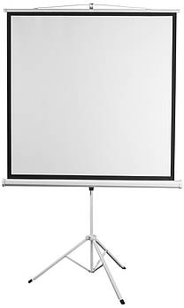 Екран на тринозі 2E 1:1, 112", 2x2 м, MW