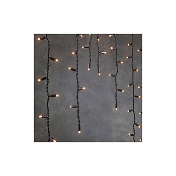 Гірлянда Luca Lighting з'єднувальна Бахрома чорна 3х0.4 м теплий білий (8711473283587)