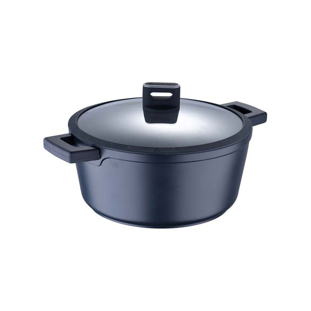 Каструля MasterPro Indigo з кришкою 3 л (BGMP-7980), фото 1