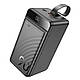Павербанк Power Bank HOCO J123D 90000 mAh 22.5W Швидка зарядка Зовнішній акумулятор з ліхтариком, чорний, фото 5