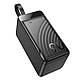 Павербанк Power Bank HOCO J123D 90000 mAh 22.5W Швидка зарядка Зовнішній акумулятор з ліхтариком, чорний, фото 6