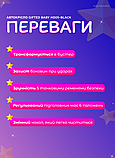 Дитяче крісло для авто Gifted Baby HD автокрісло штатний ремінь група 1-2-3 бустер для машини 9-36 кг, фото 3