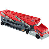Hot Wheels CKC09 Mega Hauler Автовоз трейлер Червоний, фото 7