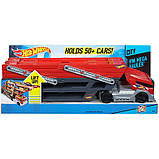Hot Wheels CKC09 Mega Hauler Автовоз трейлер Червоний, фото 10