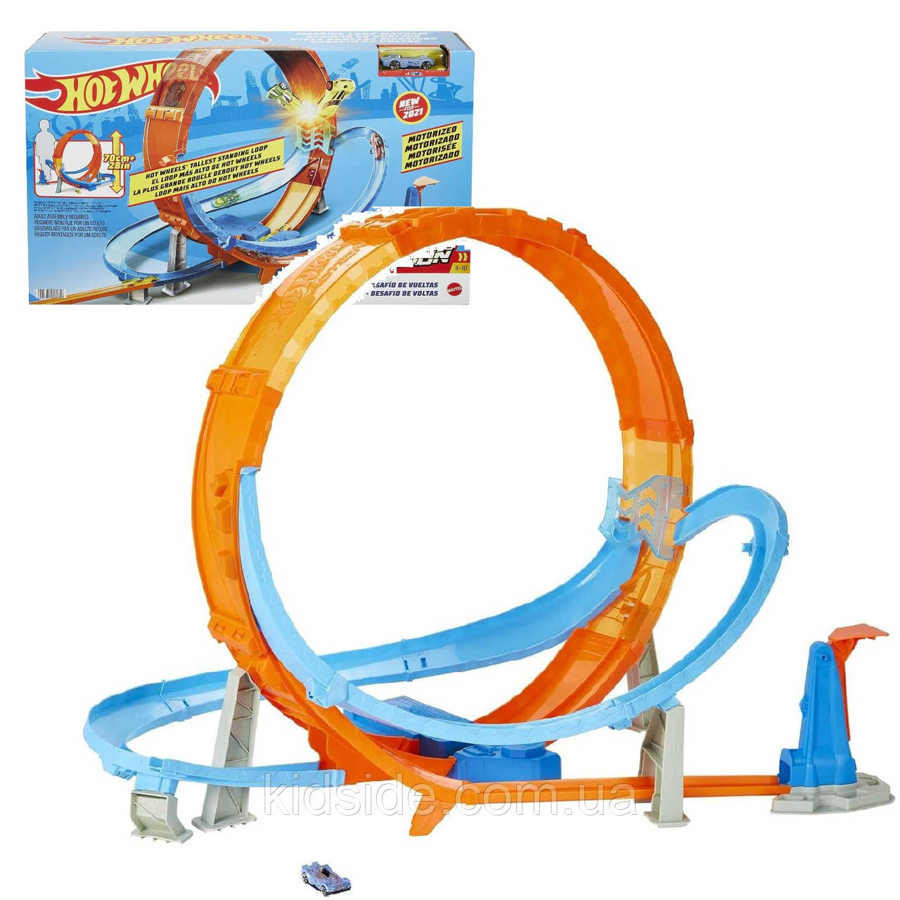 Hot Wheels HCB00 Massive Loop Mayhem Автотрек Хот Вілс Гігантська петля