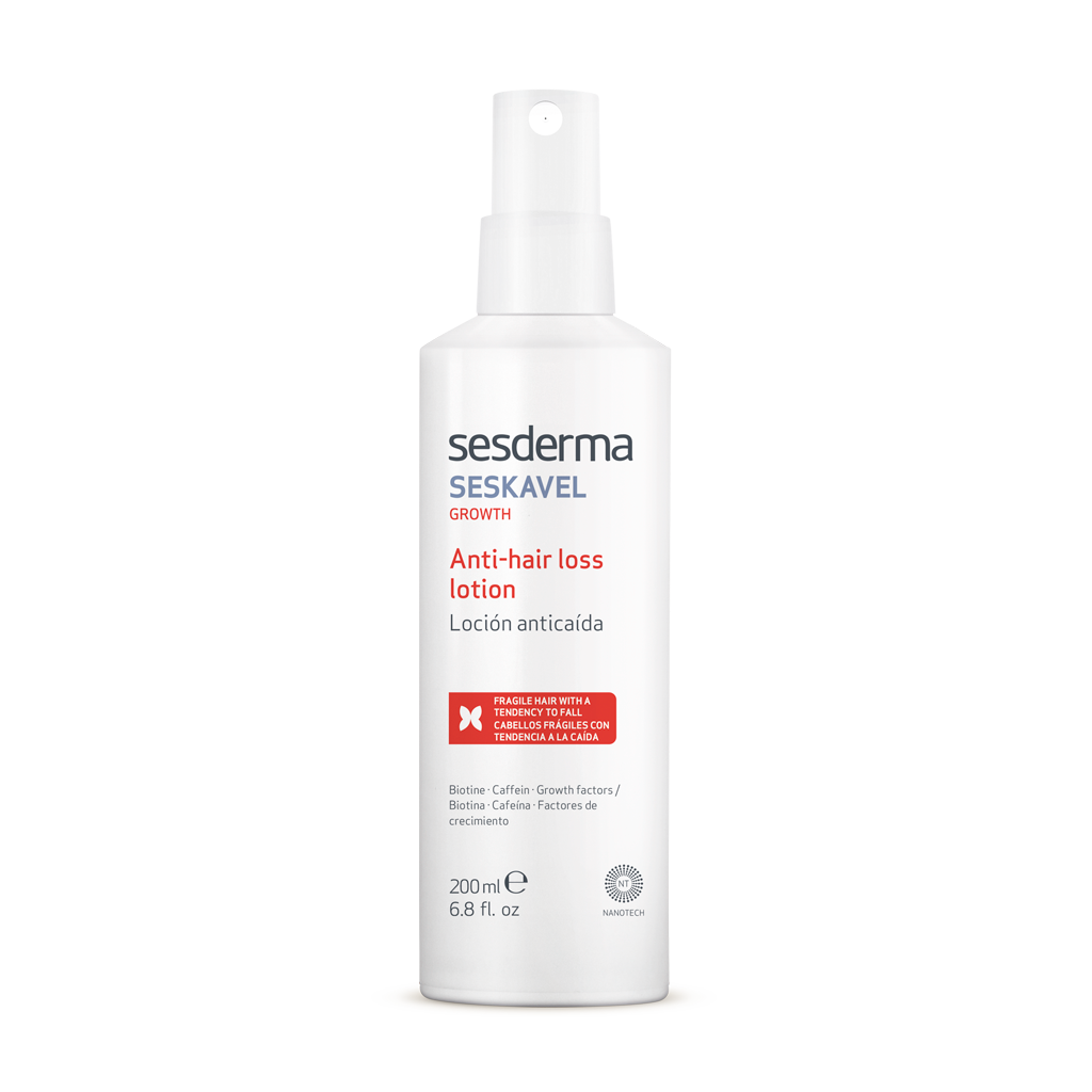 Лосьйон проти випадіння волосся Sesderma SESKAVEL Anti Hair Loss Lotion 200 мл, фото 1