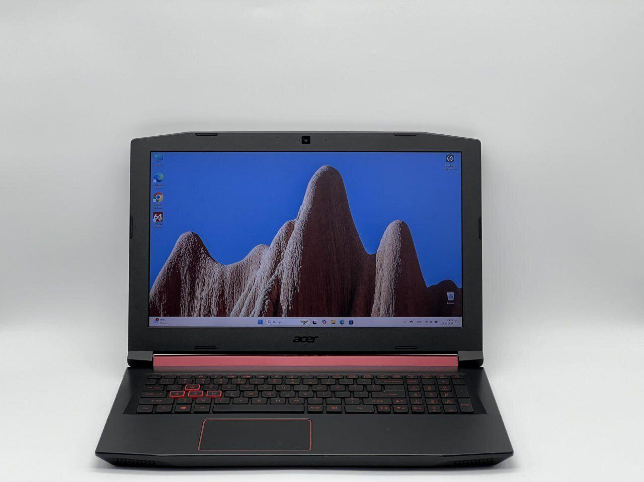Б/в Ігровий ноутбук Acer Nitro 5 AN515-53 15.6" 1920x1080| i5-8300H| 16GB RAM| 120GB SSD+500GB HDD| GTX 1050 Ti 4GB