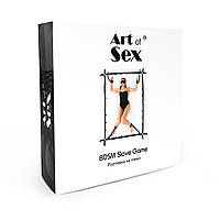 Комплект для фиксации к кровати Art of Sex BDSM Slave Game