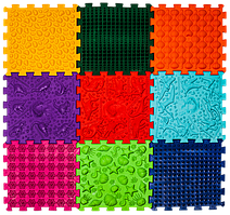 Масажний килимок Ортек Динозаври Пазли 9 елементів