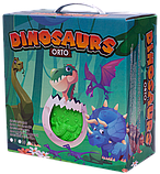 Масажний килимок Ортек Динозаври Пазли 9 елементів, фото 2