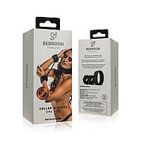 Набор наручники с ошейником Bedroom Fantasies Collar & Cuffs Black