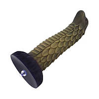 Фантазійний фалоімітатор-насадка для секс машини Hismith Squama Beast Silicone Dildo Monster Series