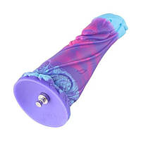 Фантазійний фалоімітатор-насадка для секс машини Hismith Dildo HSA139 Monster Series 19см