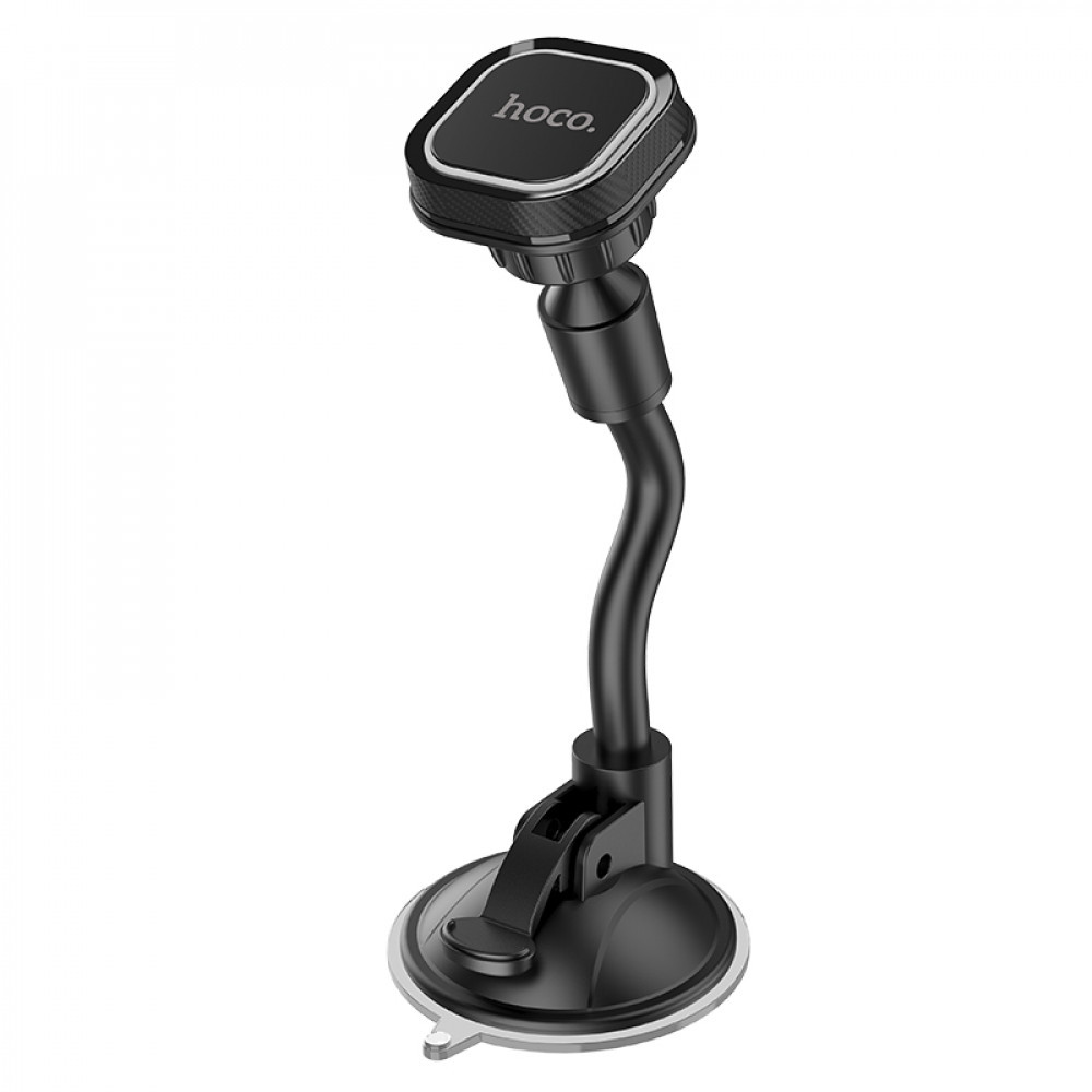 Автомобільний тримач для телефону HOCO CA55 Astute series windshield car holder black-gray