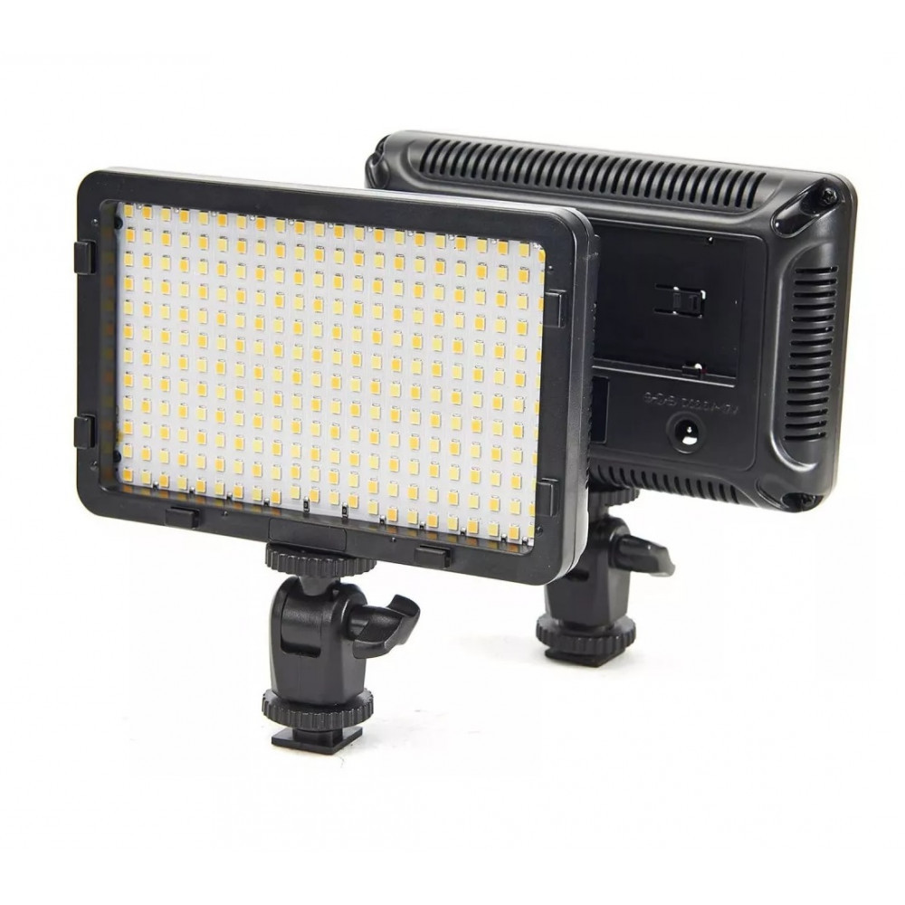 Лампа відеосвітло LED PT-F260B 26W LED260 color 3200-5600K, фото 1