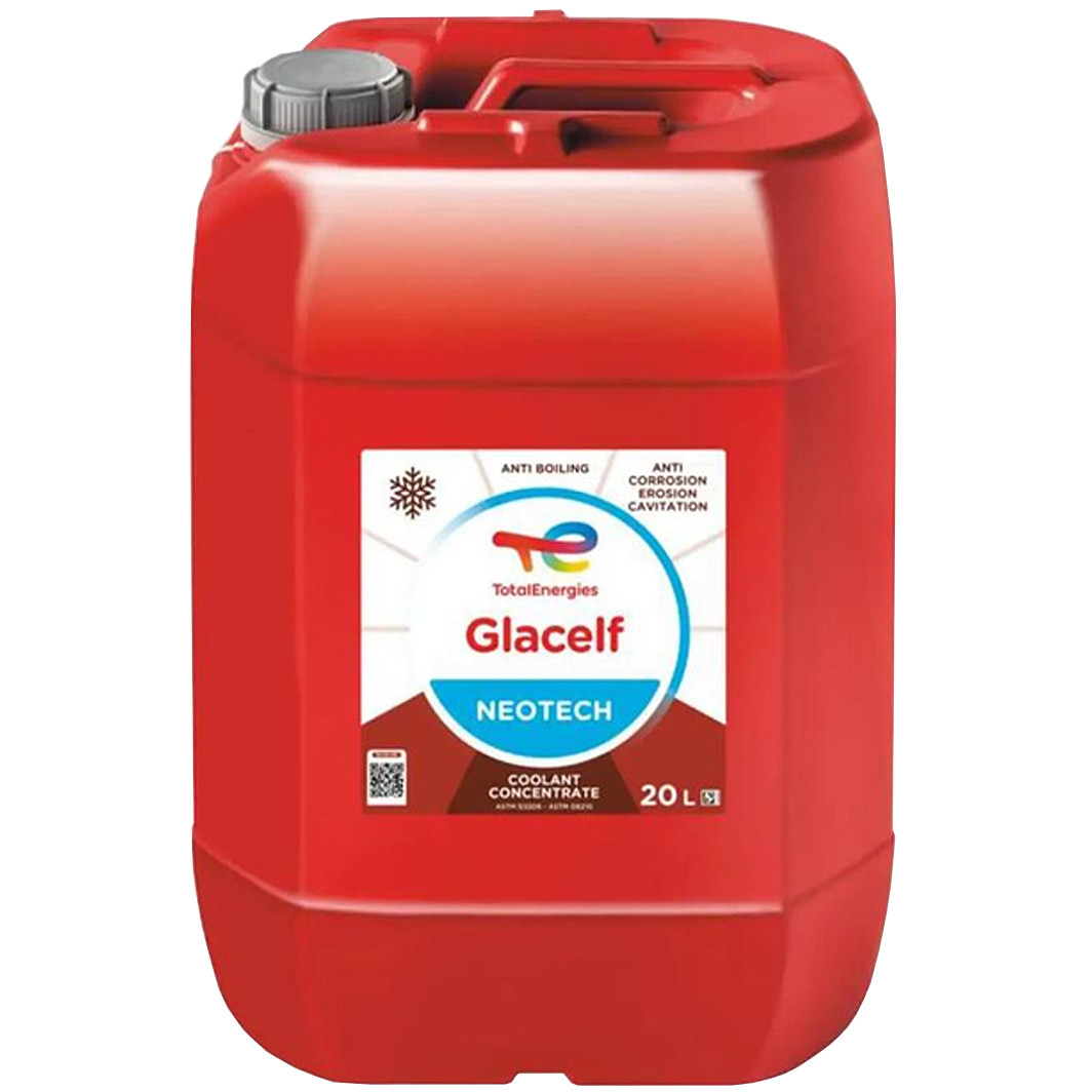 Total Glacelf Neotech G12 помаранчевий, 20 л (229949) концентрат антифризу, фото 1