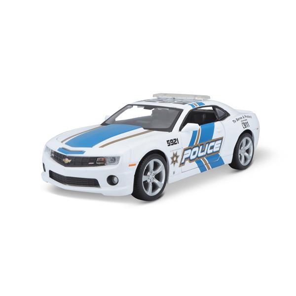 Автомодель Maisto 2010 Chevrolet Camaro SS RS Police білий 1:24
