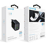 Home Charger | 20W | PD | QC3.0 — Veron TC-U15, фото 2