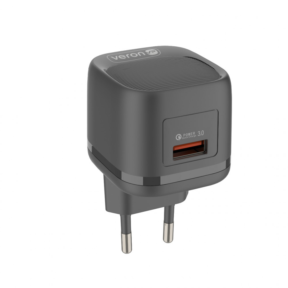 Home Charger | 18W | 1U — Veron VR-C18Q, фото 1