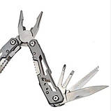 Мультитул 9 в 1 з чохлом Solve Сірий KT6001908 solve, фото 10