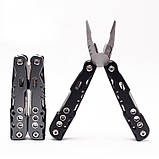 Мультитул 9 в 1 з чохлом Solve Сірий KT6002032 solve, фото 5