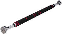 Турнік розсувний 7SPORTS Power+ (66-100см.) DR-2 Steel/Black