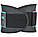 Пояс компресійний MadMax MFA-277 Slimming belt Black/turquoise L, фото 10