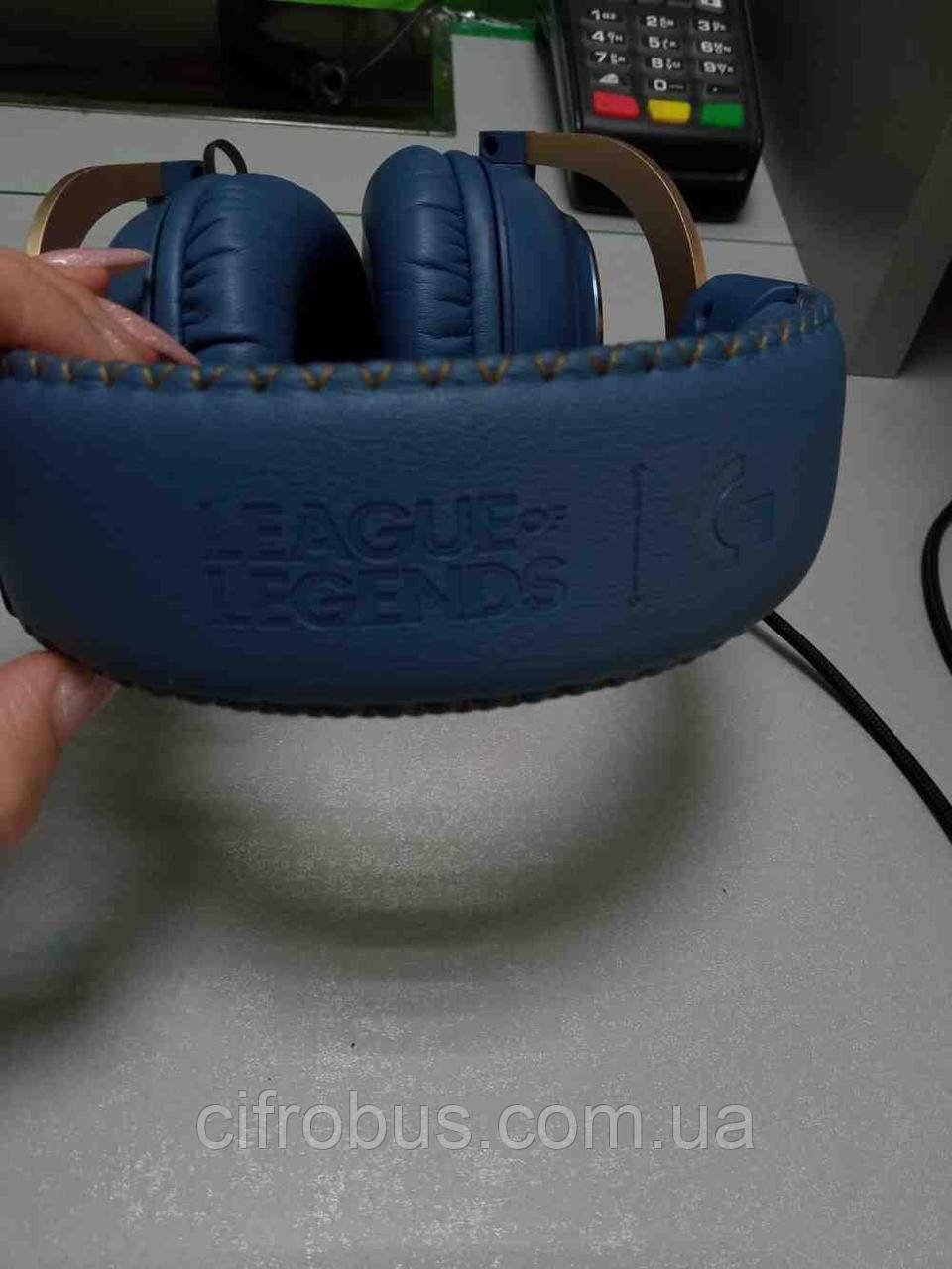 Навушники Bluetooth-гарнітура Б/У Logitech G Pro X Gaming Headset