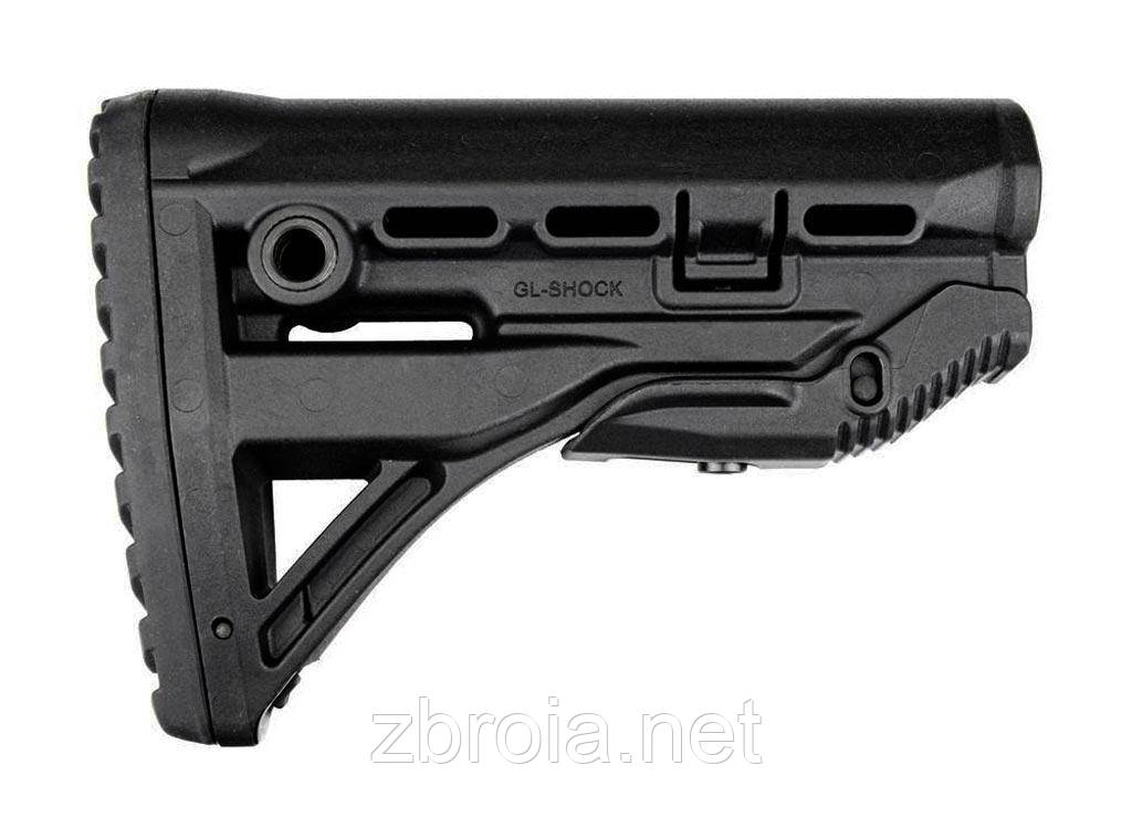 Приклад FAB Defense GL-SHOCK з амортизатором (полімер) чорний