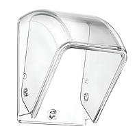 Вуличний вологозахисний кейс для кнопки дверного дзвінка Digital Lion CDB-03, прозорий бокс від дощу