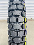 Покришка 2.75-17 УСИЛЕННА (SX 01) шипована BLACK Cat. Гума 2.75-17. Покришка Альфа/Дельта, фото 2