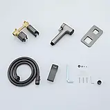 F2084-9 душ гігієн. вбуд. одноваж. лат. Ø25 (сірий Gungrey) {10/1}, фото 3