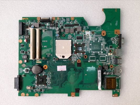 УЦІНКА! Материнська плата HP Presario CQ61 G61 DA00P8MB6D1 REV:D 577065-001 (S1g3, UMA, 2xDDR2) бу #