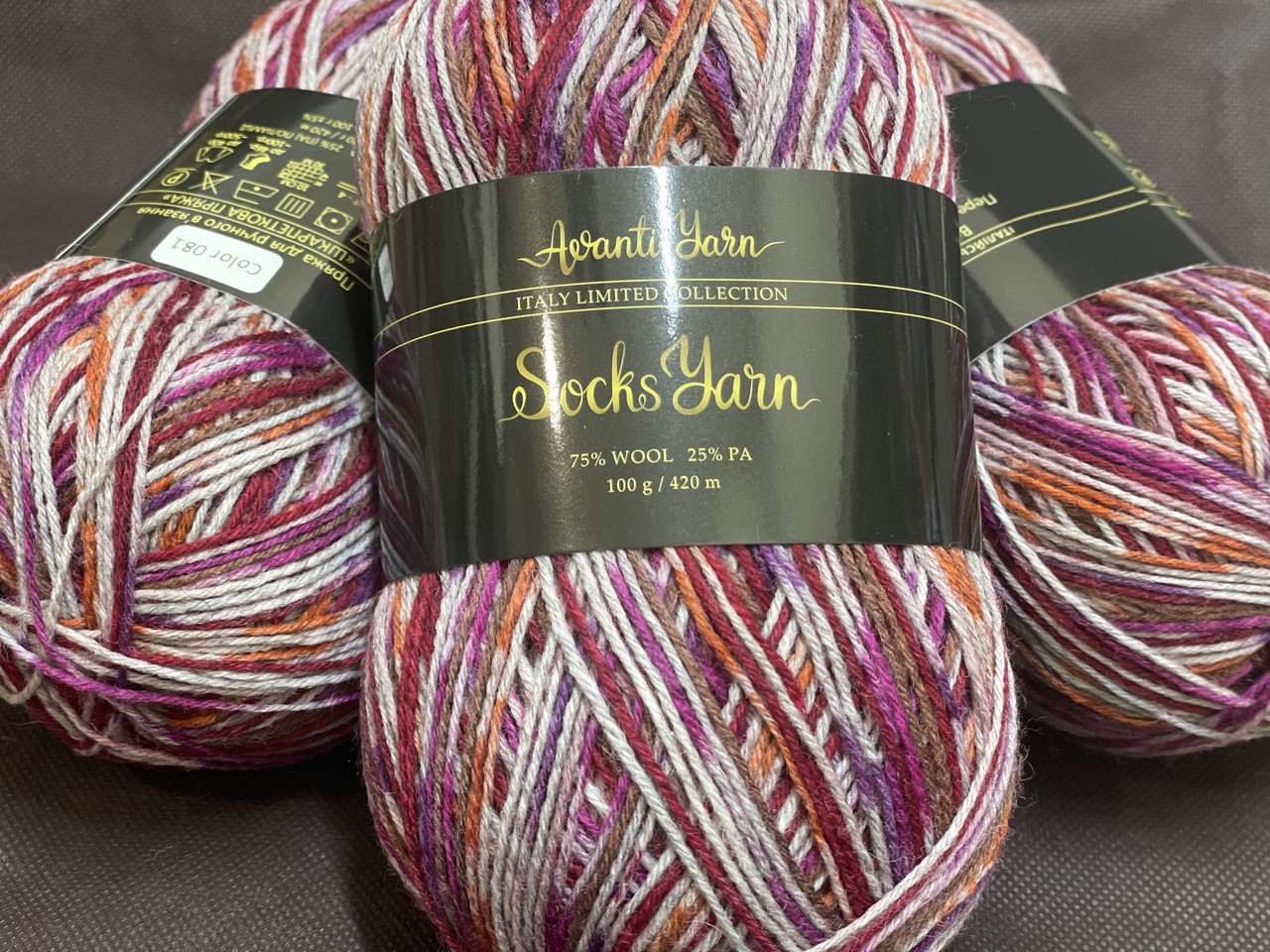 Soks Yarn Avanti Yarn-081